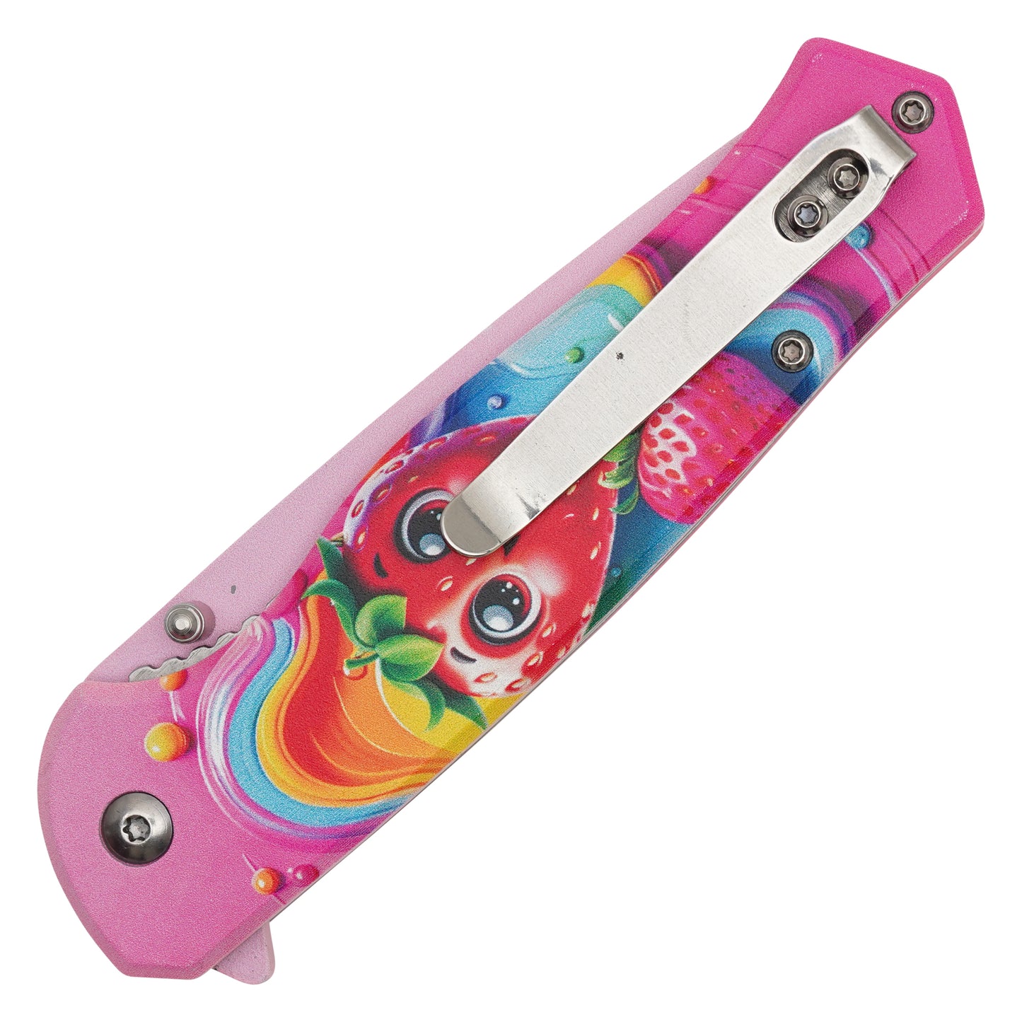 Wartech – 8" Strawberry Dreams | Spring Assisted Pocket Knife