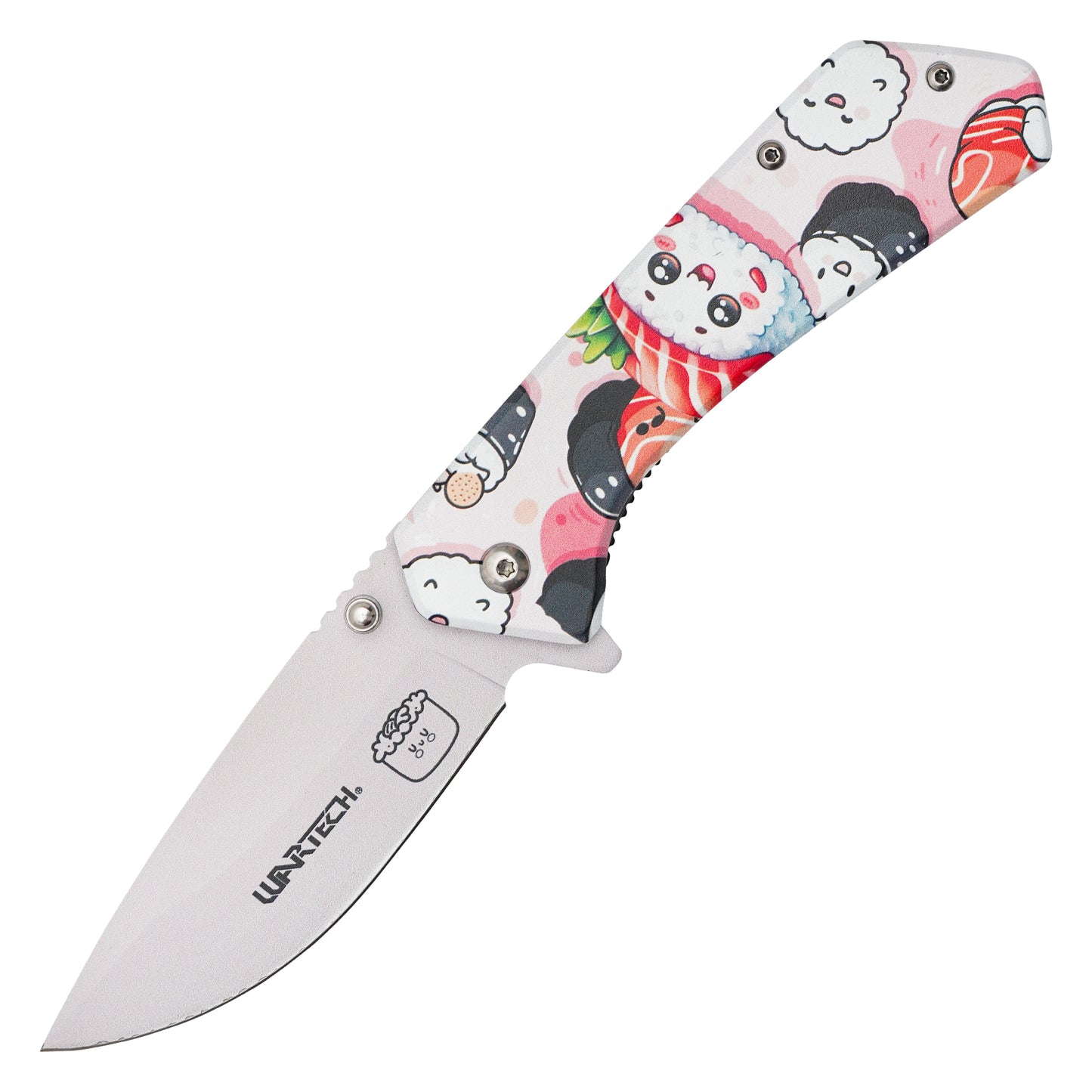 Wartech – 7.75" Cute Sushi | Spring Assisted Pocket Knife