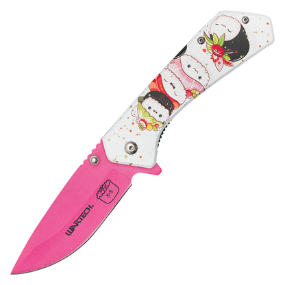 Wartech – 7.75" Cute Sushi V2 | Spring Assisted Pocket Knife