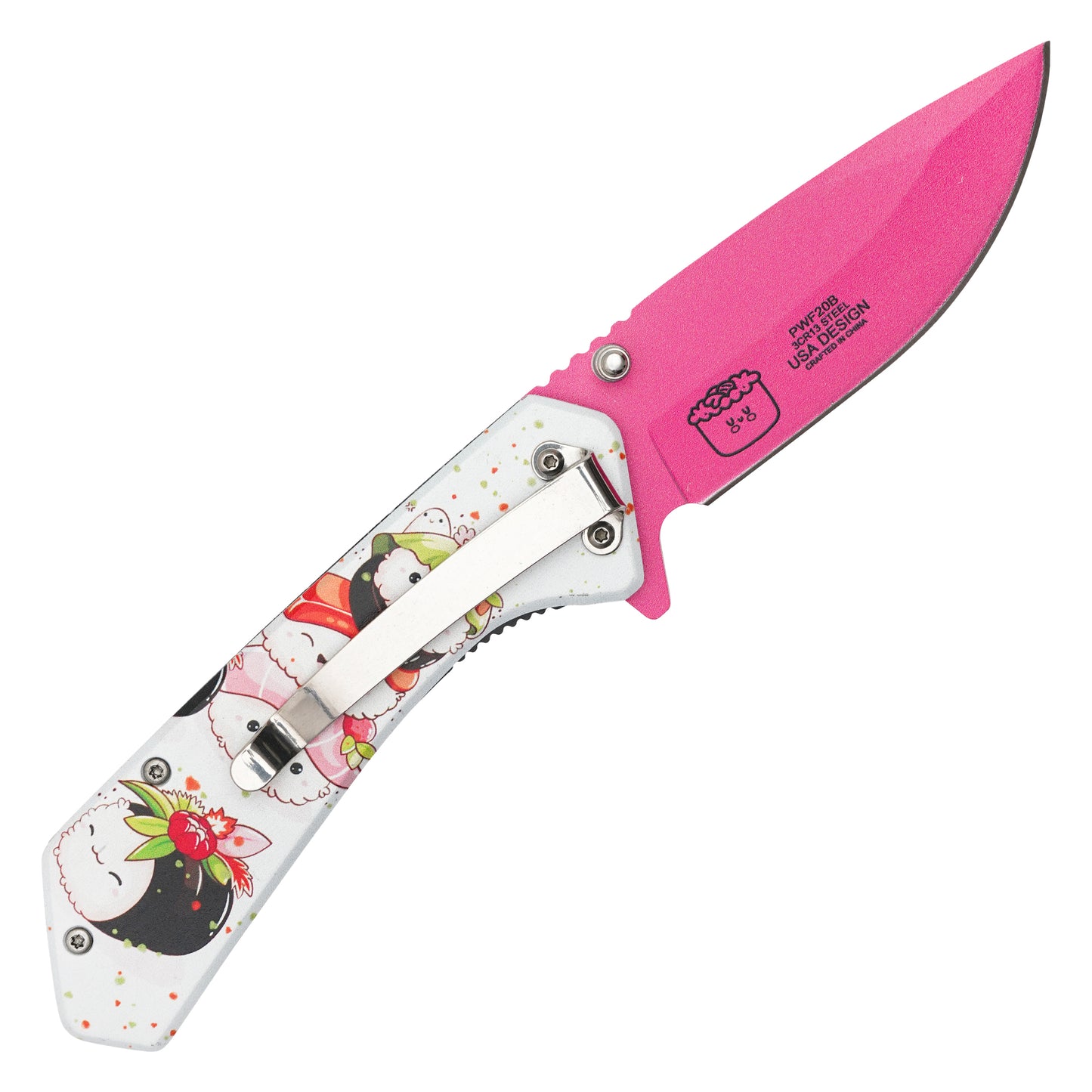 Wartech – 7.75" Cute Sushi V2 | Spring Assisted Pocket Knife