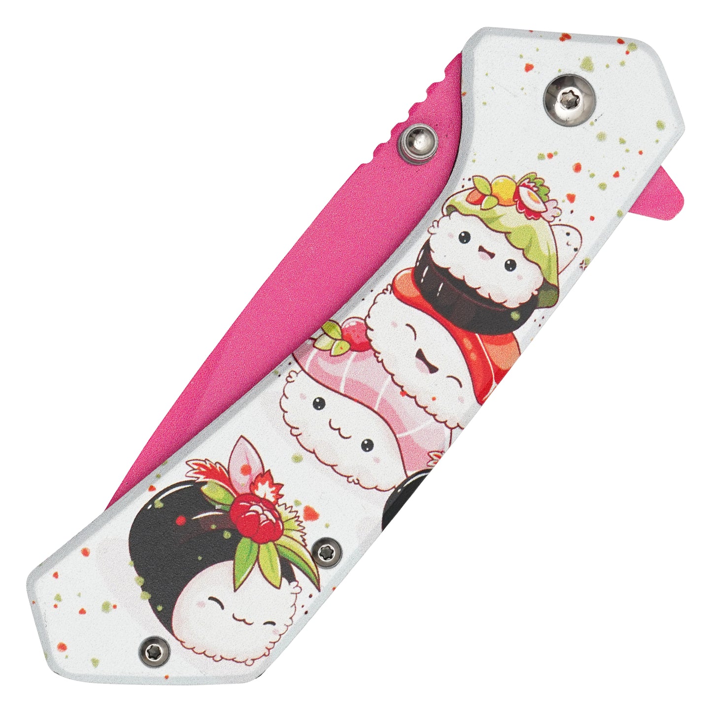 Wartech – 7.75" Cute Sushi V2 | Spring Assisted Pocket Knife