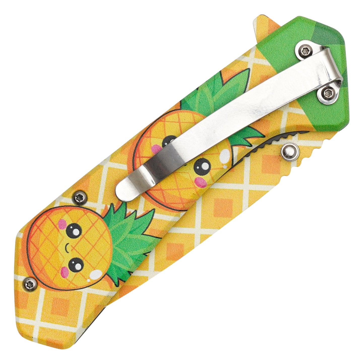 Wartech - 7.75" Sweet Pineapple | Spring Assisted Pocket Knife