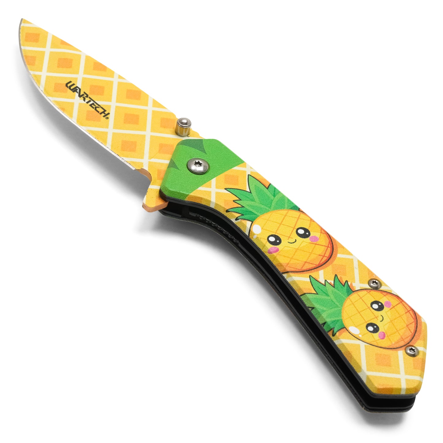 Wartech - 7.75" Sweet Pineapple | Spring Assisted Pocket Knife