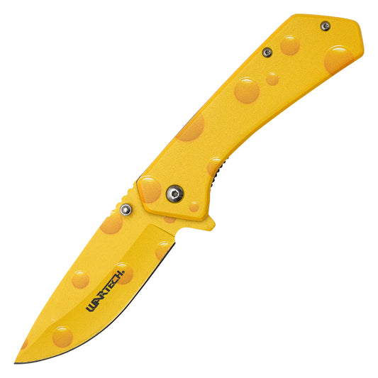 Wartech - 7.75" Sharp Cheddar | Spring Assisted Pocket Knife
