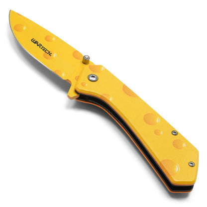 Wartech - 7.75" Sharp Cheddar | Spring Assisted Pocket Knife