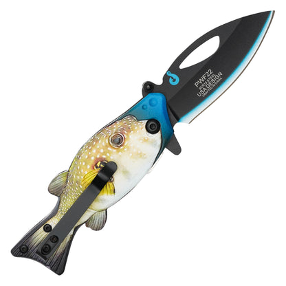 Wartech - 6.5" Pufferfish | Spring Assisted Pocket Knife