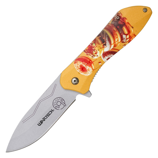 Wartech - 7.75" Donut Delights | Spring Assisted Pocket Knife