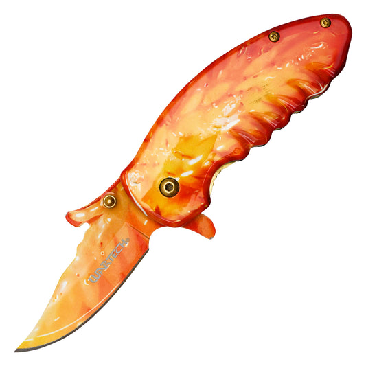 Wartech - 6.75" Buffalo Chicken Wing | Spring Assisted Pocket Knife