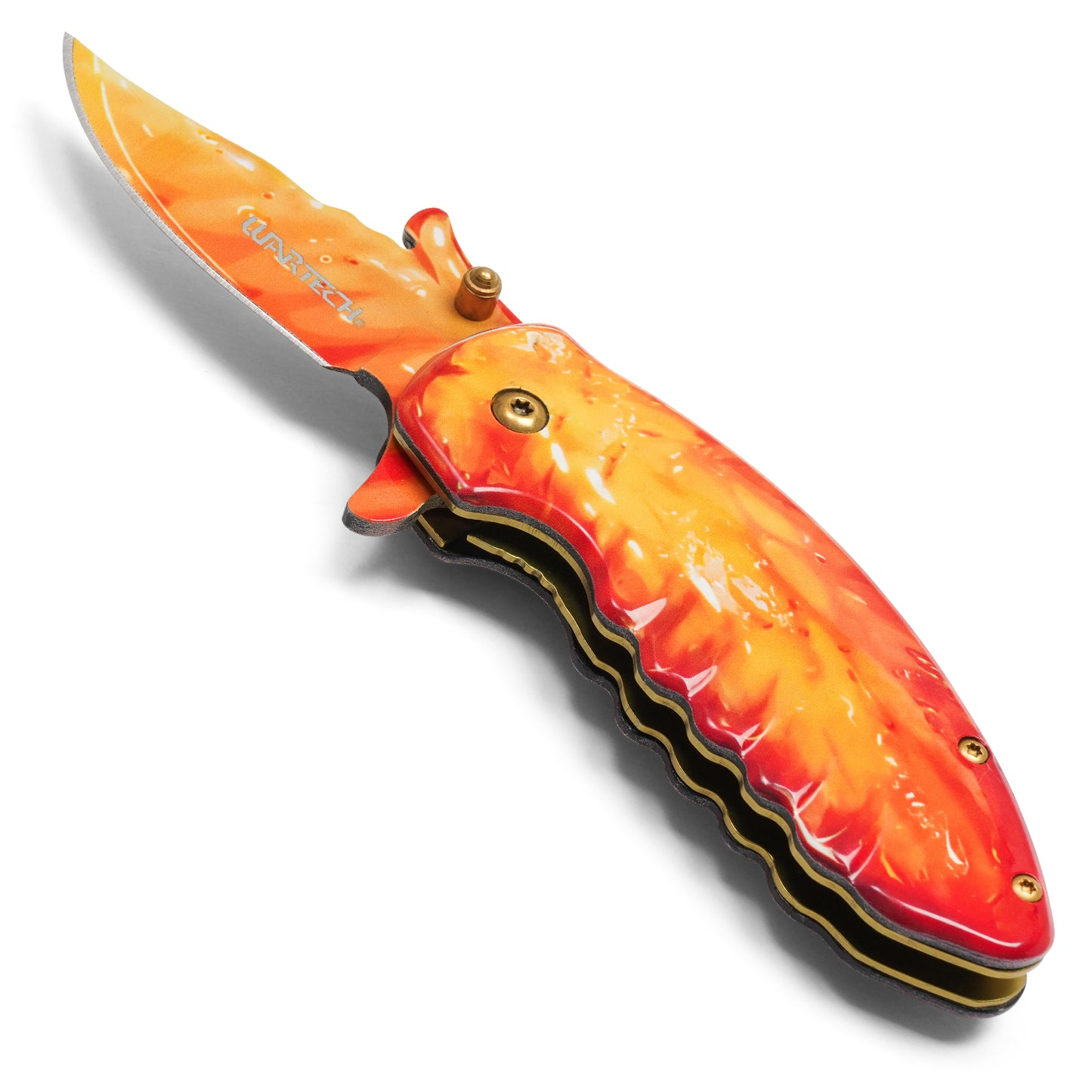 Wartech - 6.75" Buffalo Chicken Wing | Spring Assisted Pocket Knife