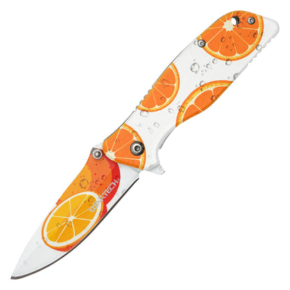Wartech – 7" Orange Slice Pocket Knife | Pocket Knife