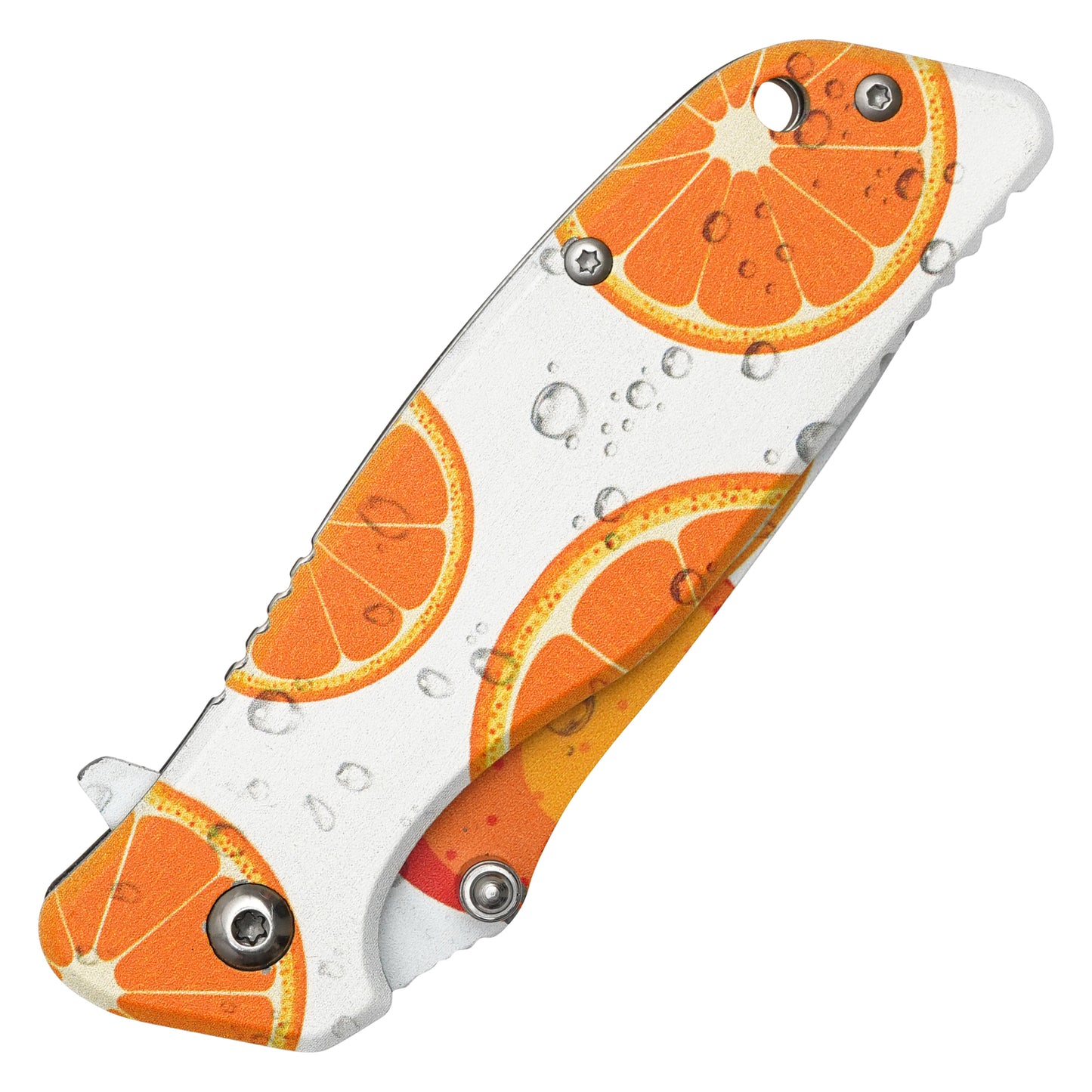 Wartech – 7" Orange Slice Pocket Knife | Pocket Knife