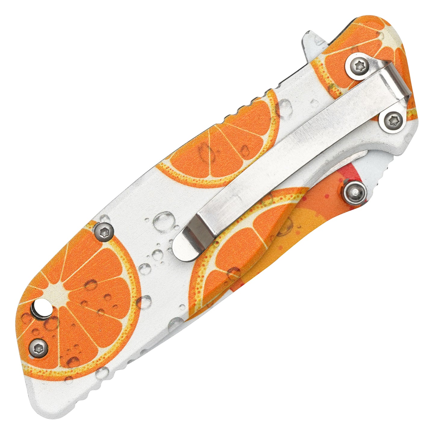 Wartech – 7" Orange Slice Pocket Knife | Pocket Knife