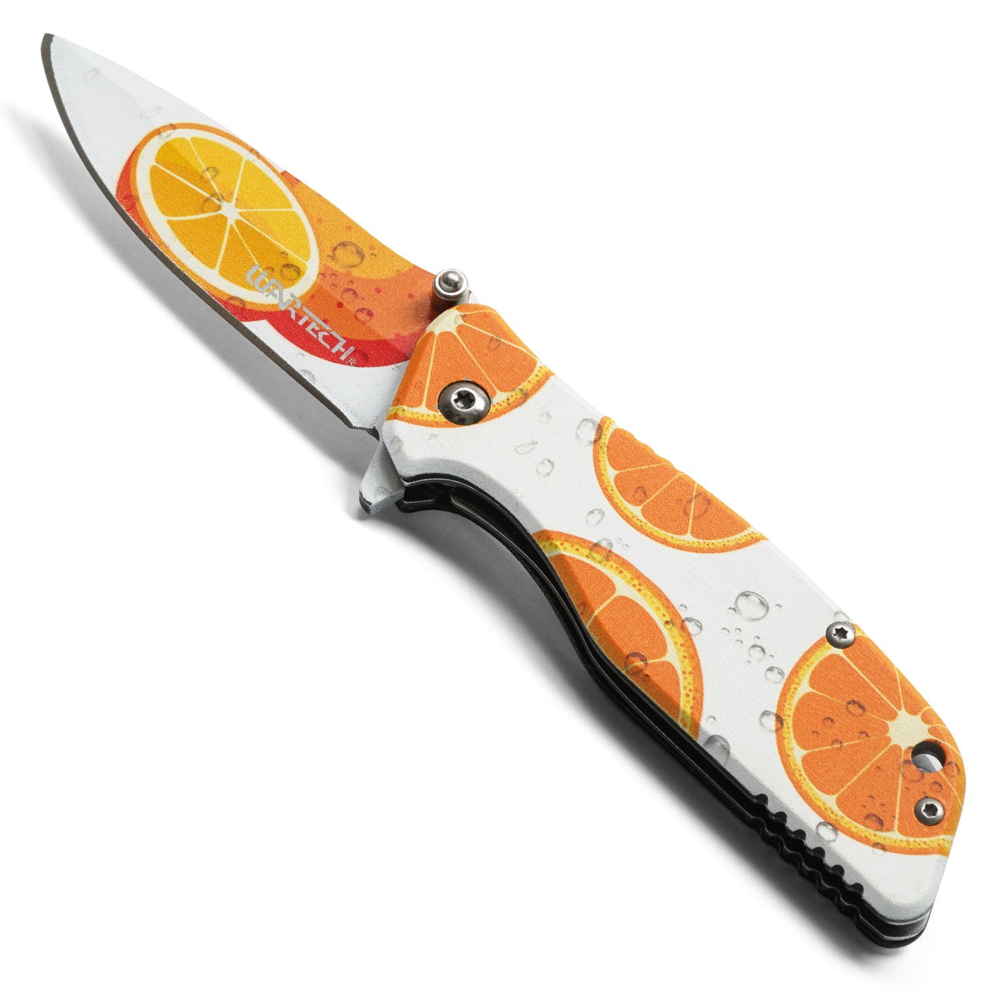 Wartech – 7" Orange Slice Pocket Knife | Pocket Knife
