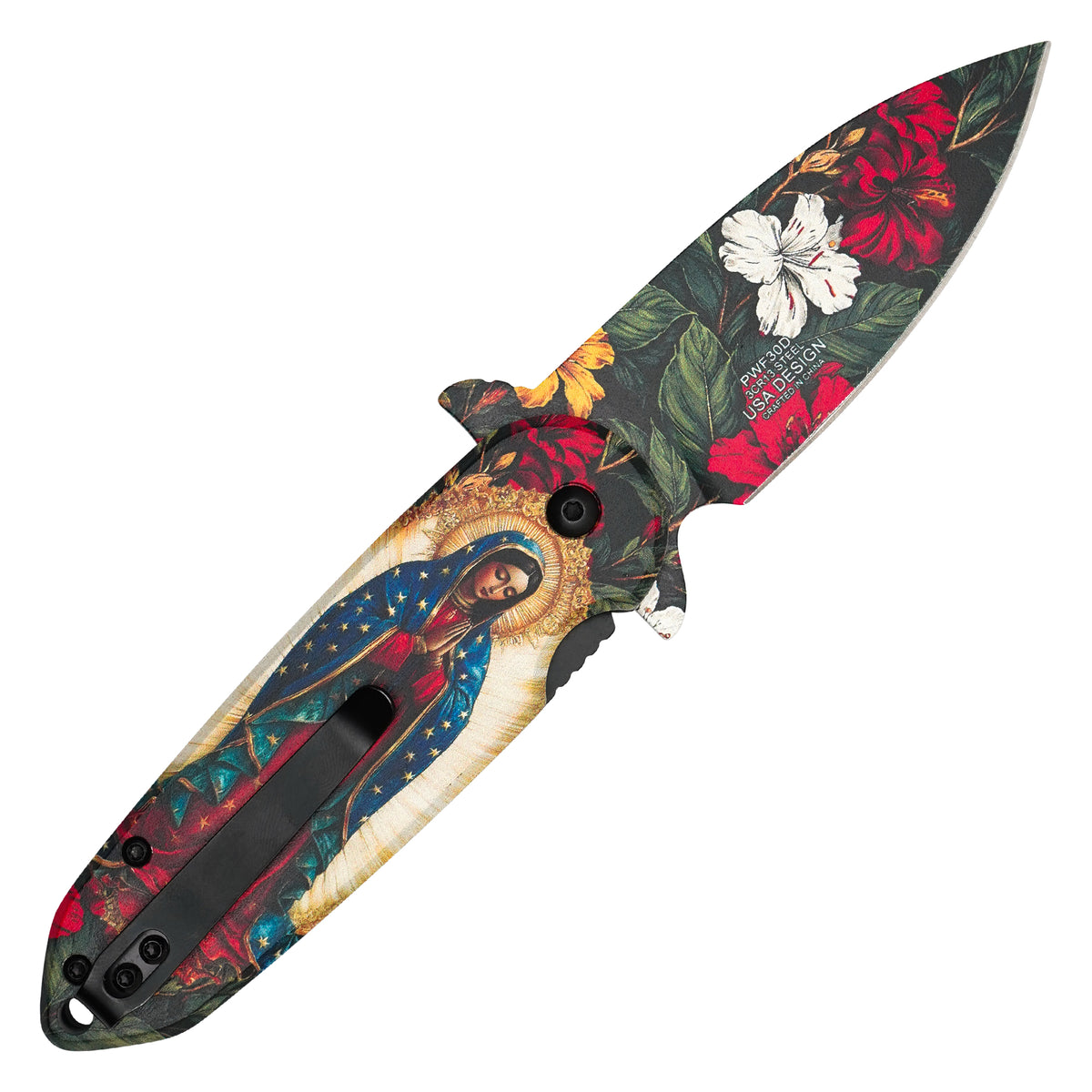 Wartech - Guadalupe | Collectible Spring Assisted Pocket Knife