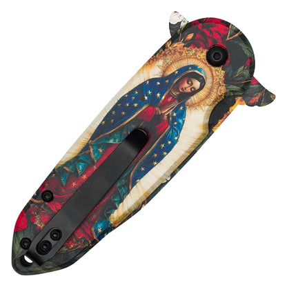 Wartech - Guadalupe | Collectible Spring Assisted Pocket Knife
