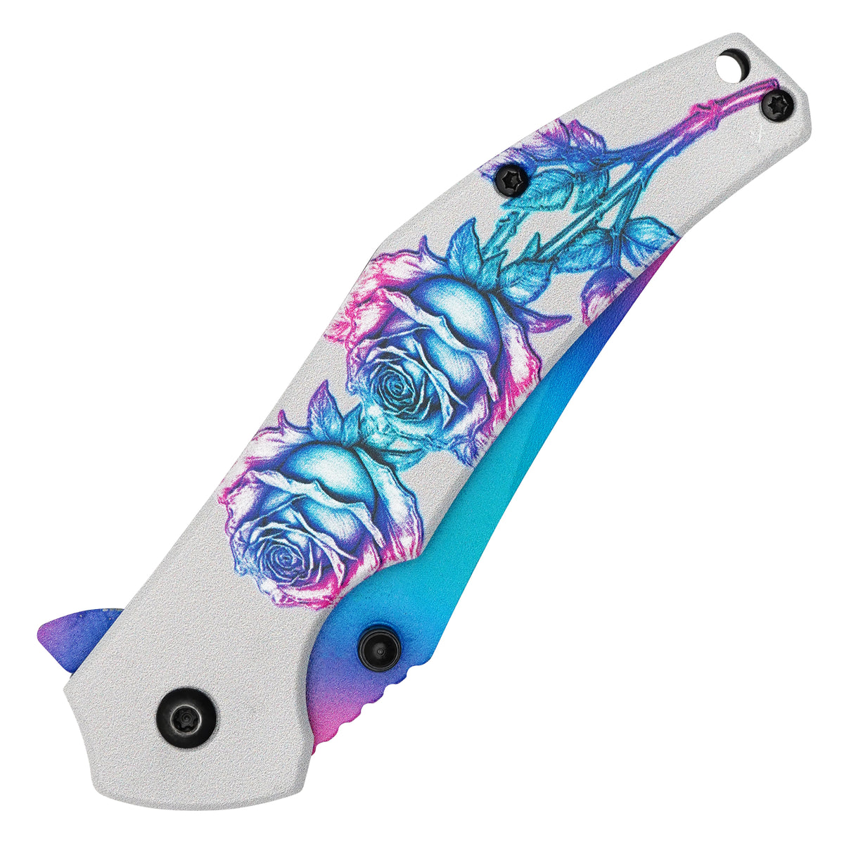 Wartech - Neon Rose | Collectible Spring Assisted Pocket Knife