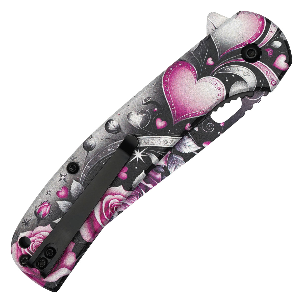 Wartech - Love & Roses | Collectible Spring Assisted Pocket Knife