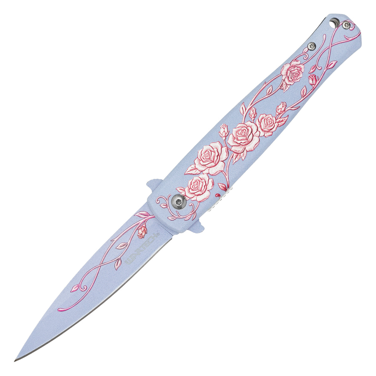 Wartech - Blush Rose | Collectible Spring Assisted Pocket Knife