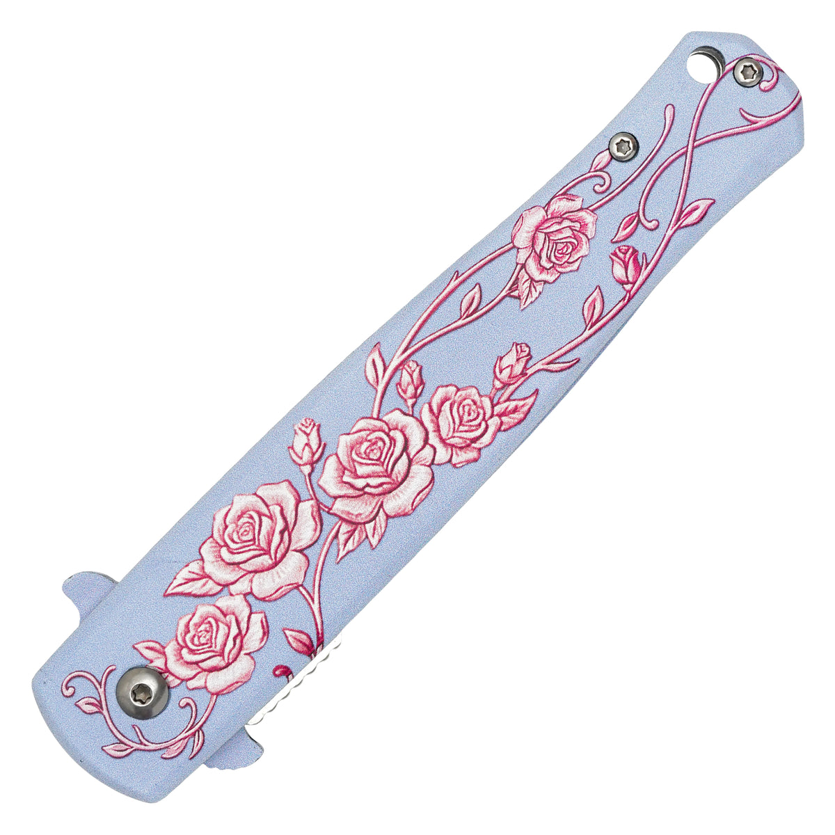 Wartech - Blush Rose | Collectible Spring Assisted Pocket Knife