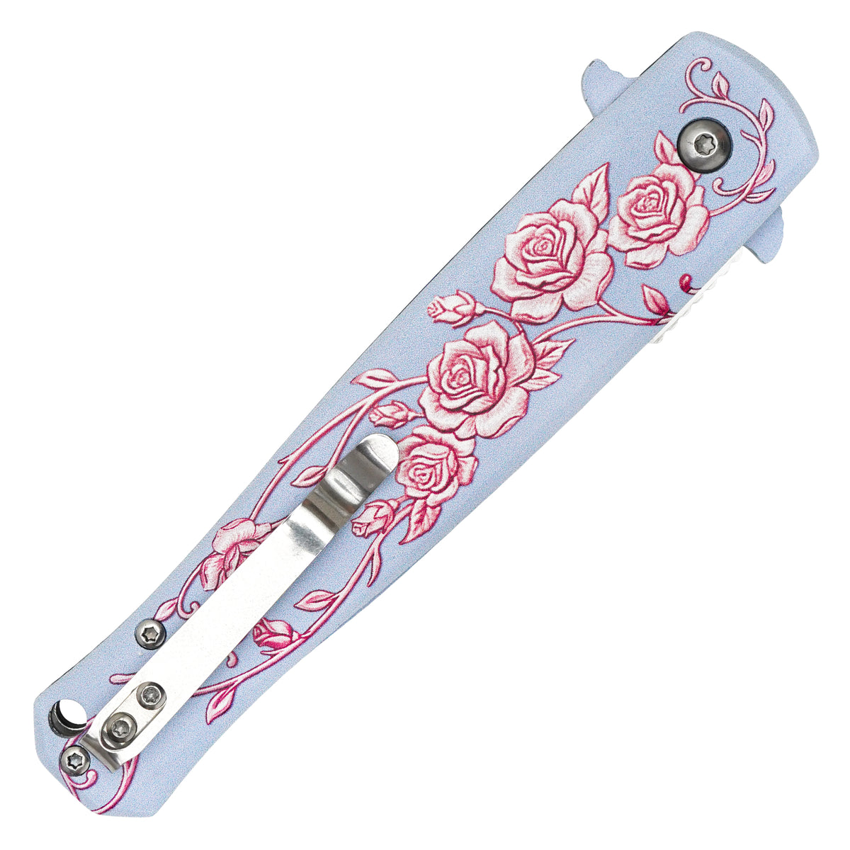 Wartech - Blush Rose | Collectible Spring Assisted Pocket Knife
