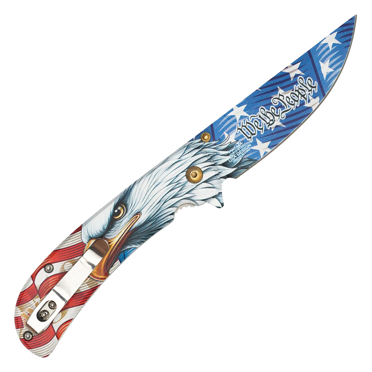 Wartech - We The People | Collectible Spring Assisted Pocket Knife