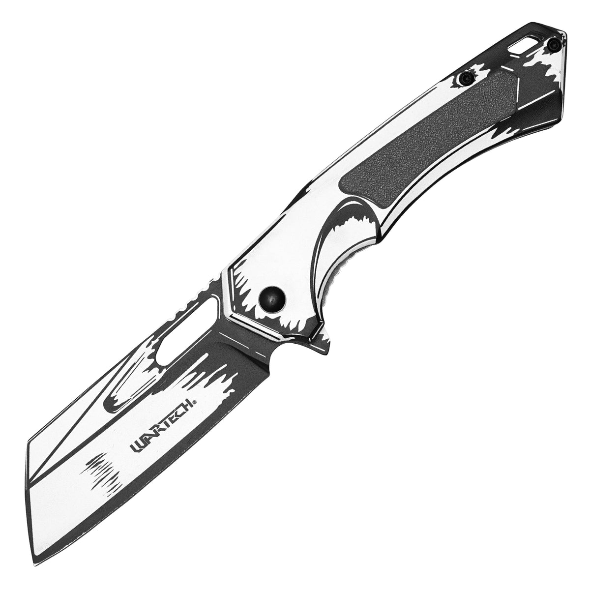 Wartech - Ghost Cell Shade | Collectible Spring Assisted Pocket Cleaver