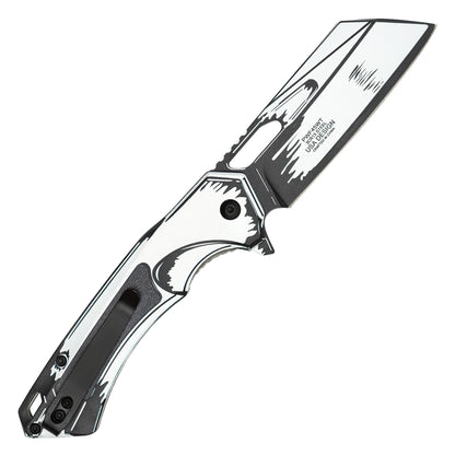 Wartech - Ghost Cell Shade | Collectible Spring Assisted Pocket Cleaver