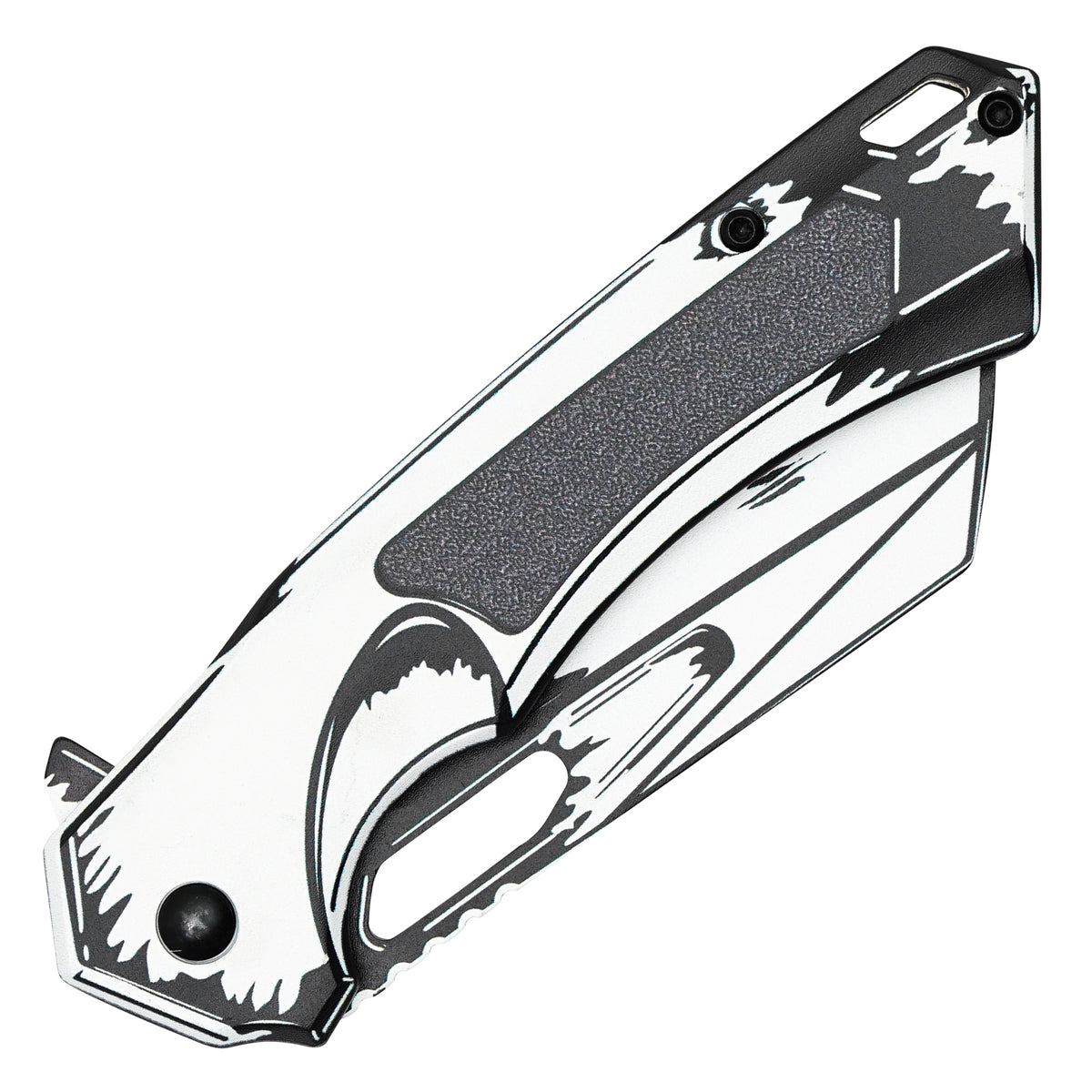 Wartech - Ghost Cell Shade | Collectible Spring Assisted Pocket Cleaver