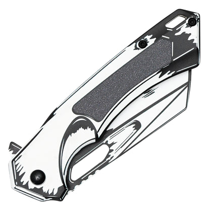 Wartech - Ghost Cell Shade | Collectible Spring Assisted Pocket Cleaver