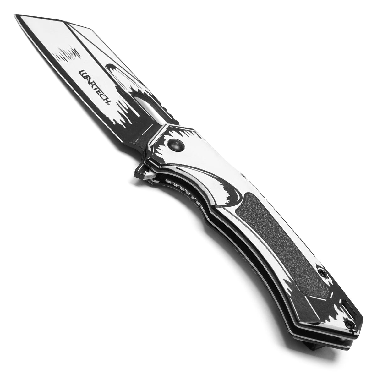 Wartech - Ghost Cell Shade | Collectible Spring Assisted Pocket Cleaver