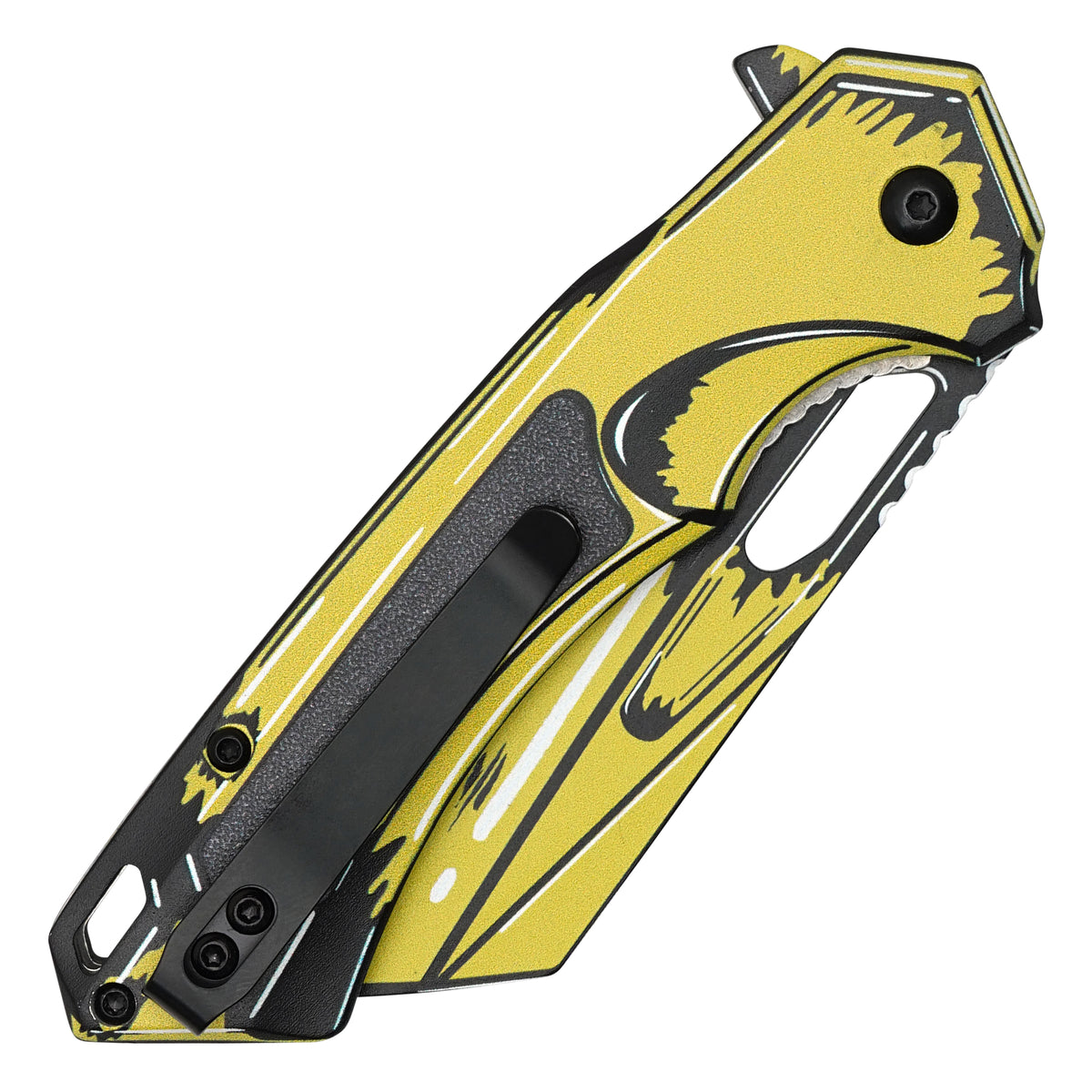 Wartech - Voltage Cell Shade  | Collectible Spring Assisted Pocket Cleaver