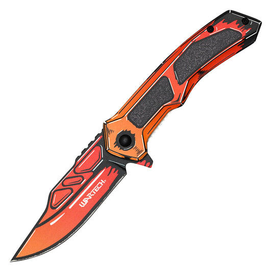 Wartech - Inferno Cell Shade  | Collectible Spring Assisted Pocket Knife