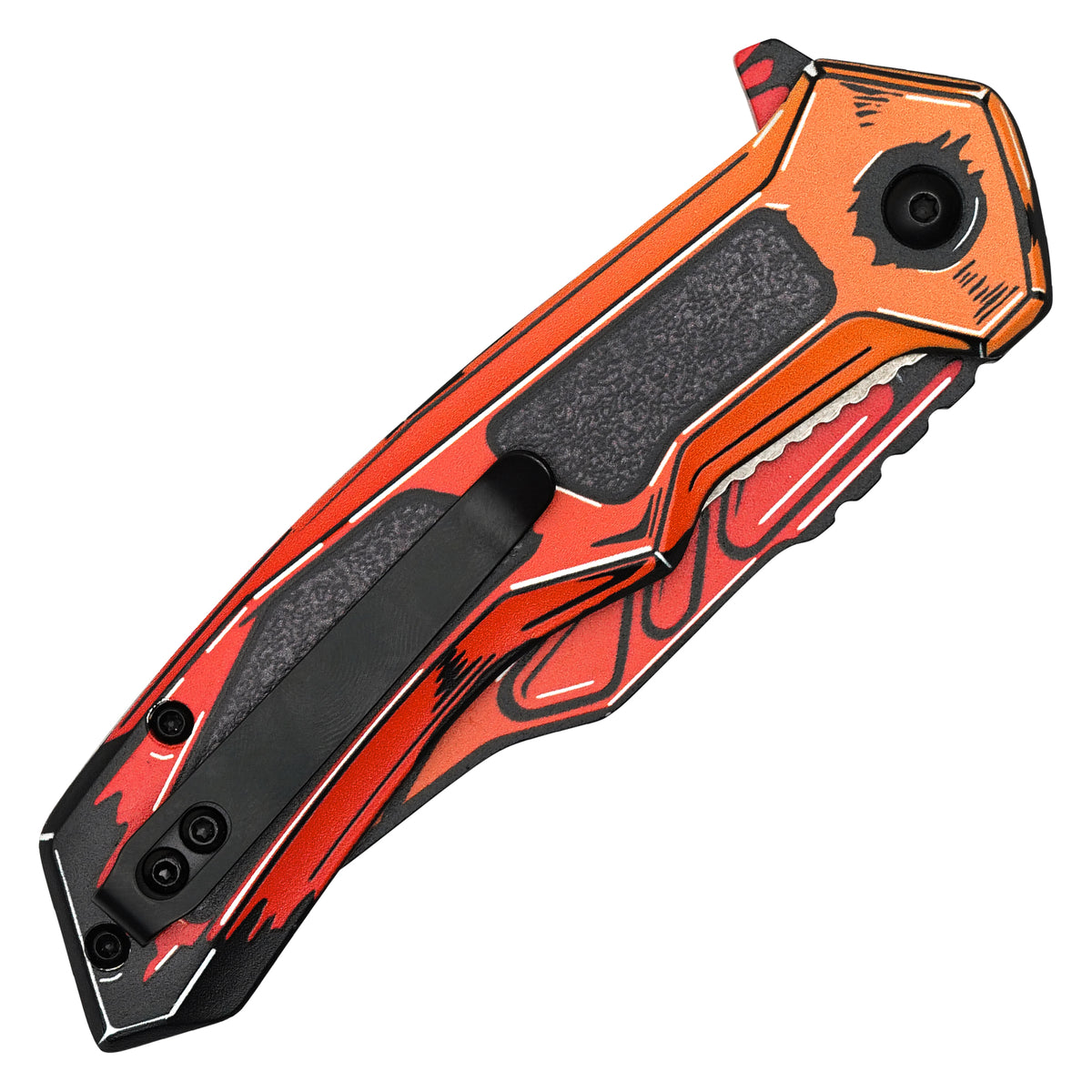 Wartech - Inferno Cell Shade  | Collectible Spring Assisted Pocket Knife