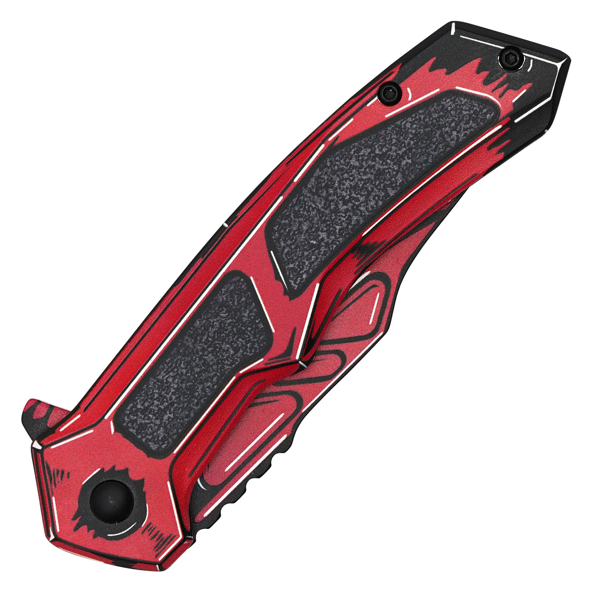 Wartech - Crimson Cell Shade  | Collectible Spring Assisted Pocket Knife