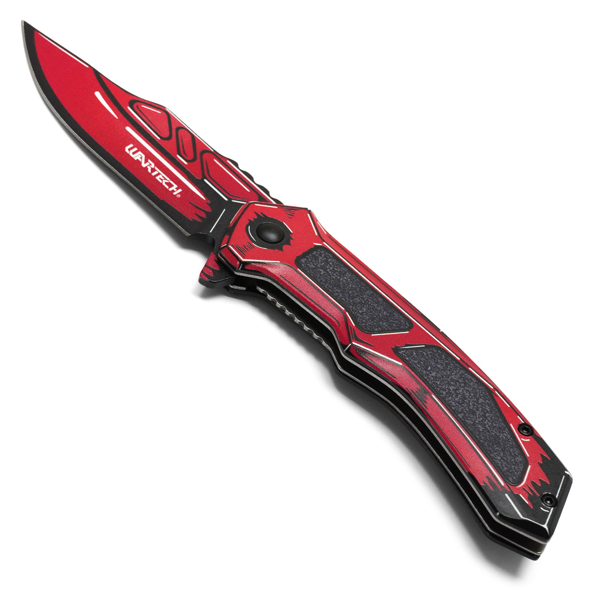 Wartech - Crimson Cell Shade  | Collectible Spring Assisted Pocket Knife