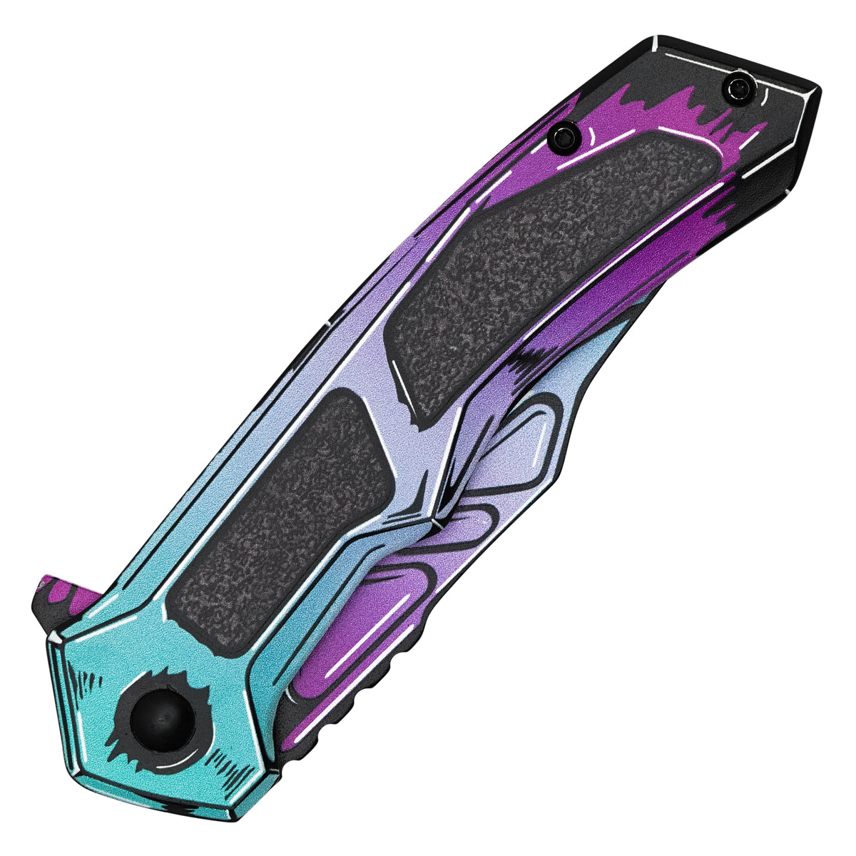 Wartech - Ultraviolet Cell Shade | Collectible Spring Assisted Pocket Knife