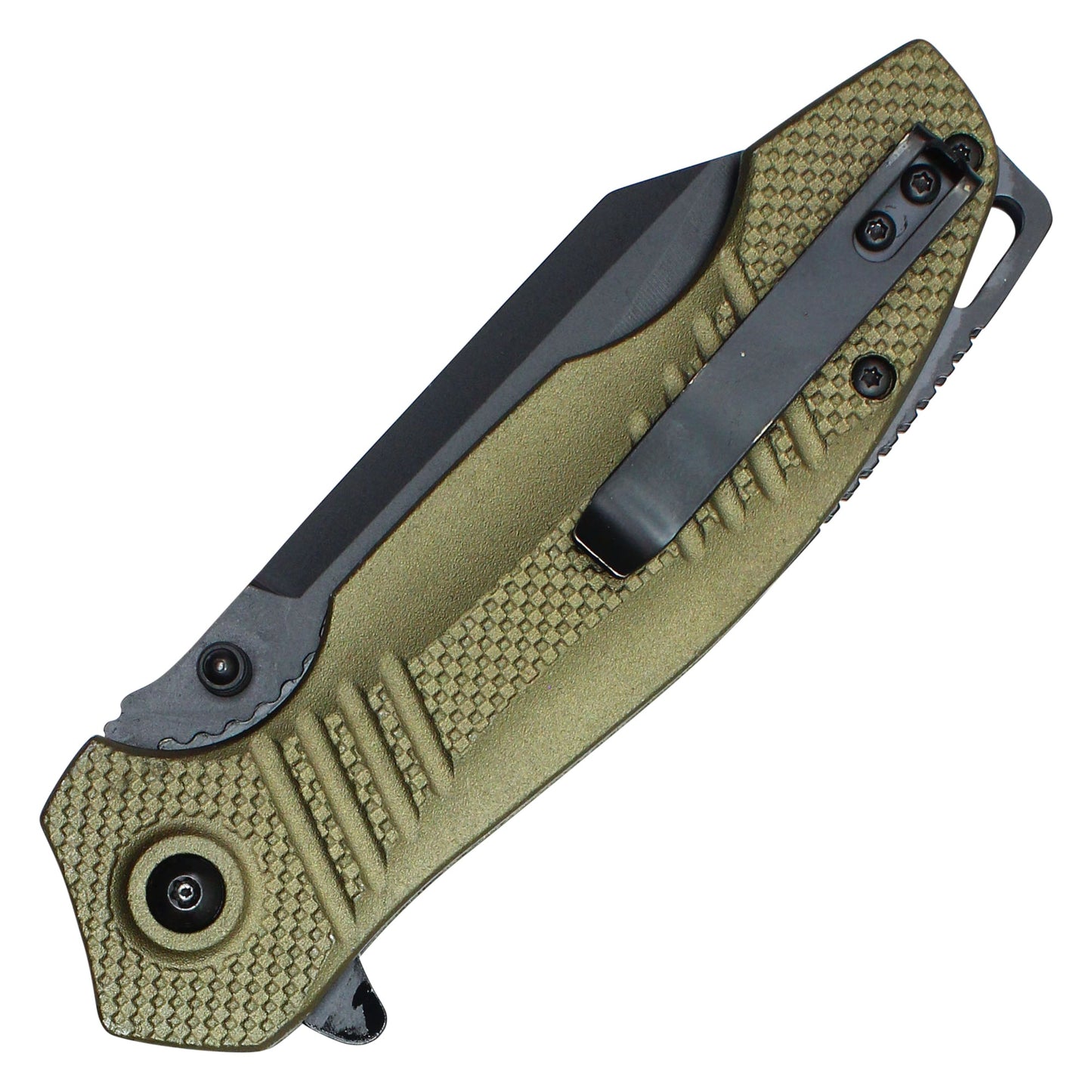 Wartech - 8.25" Tactical Green Pocket Knife