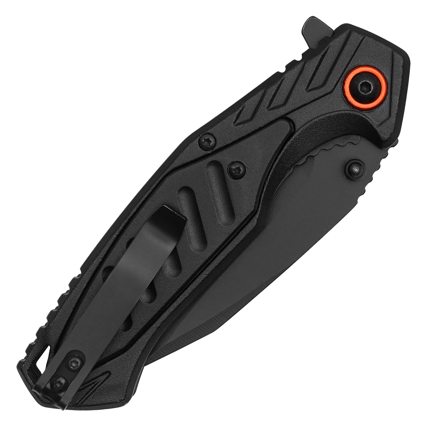 Wartech – 7.75" Tactical Black Pocket Knife | Pocket Knife