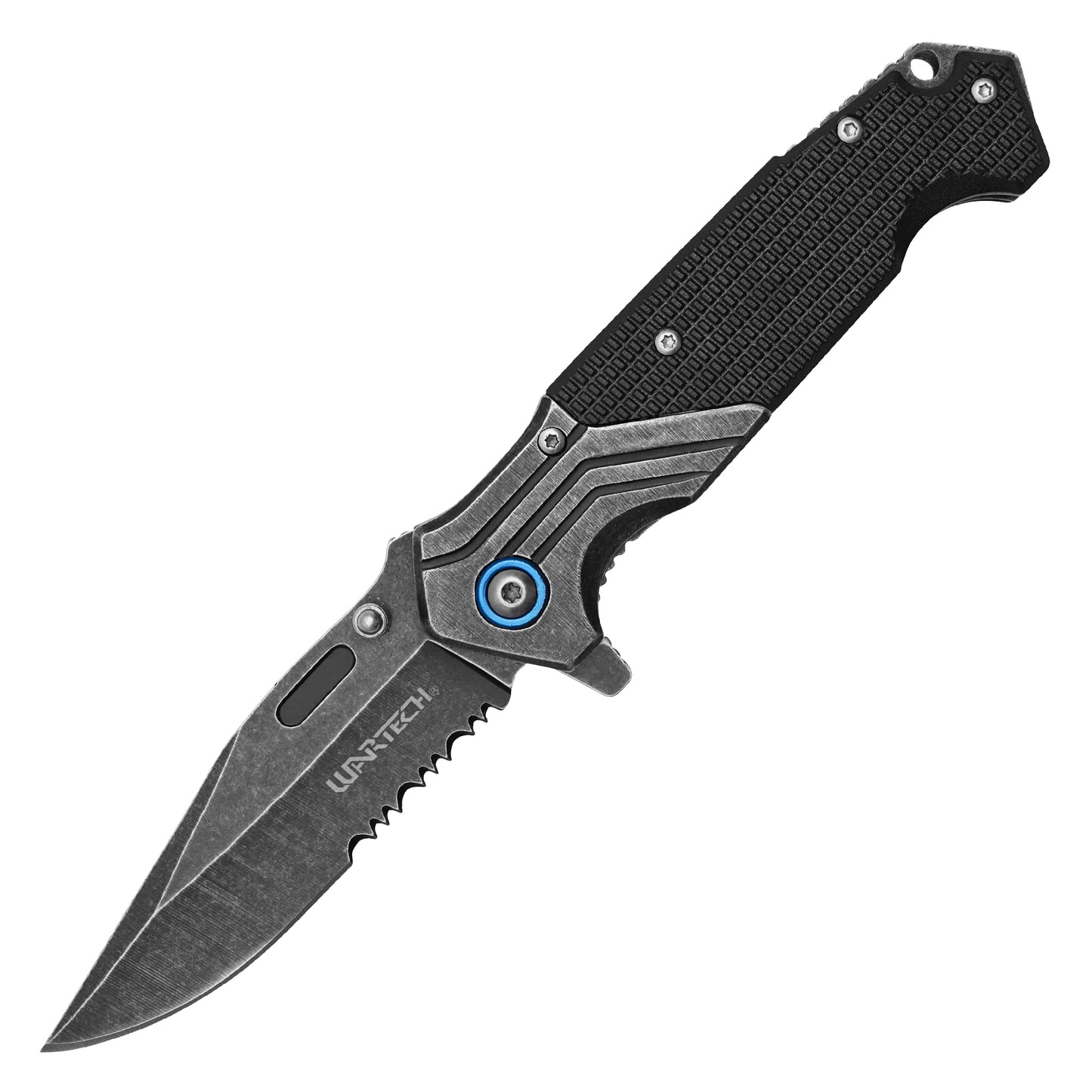 Wartech – 7.75" Tactical Black Pocket Knife | Pocket Knife