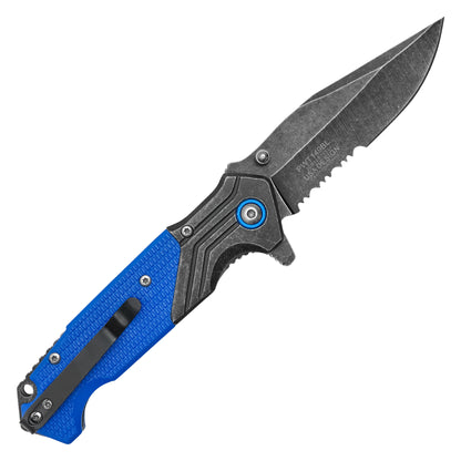 Wartech – 7.75" Tactical Blue Pocket Knife | Pocket Knife