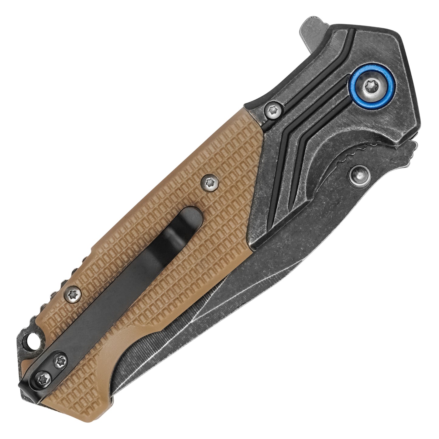 Wartech – 7.75" Tactical Desert Pocket Knife | Pocket Knife