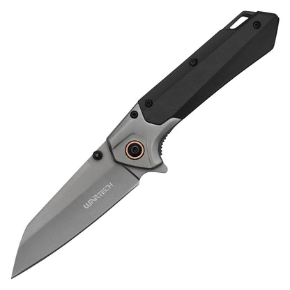 Wartech – 7.75" 2-Tone Black Pocket Knife | Pocket Knife