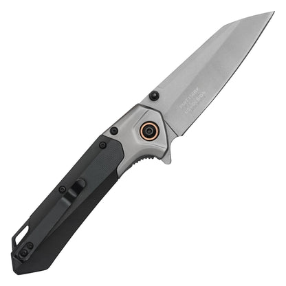Wartech – 7.75" 2-Tone Black Pocket Knife | Pocket Knife