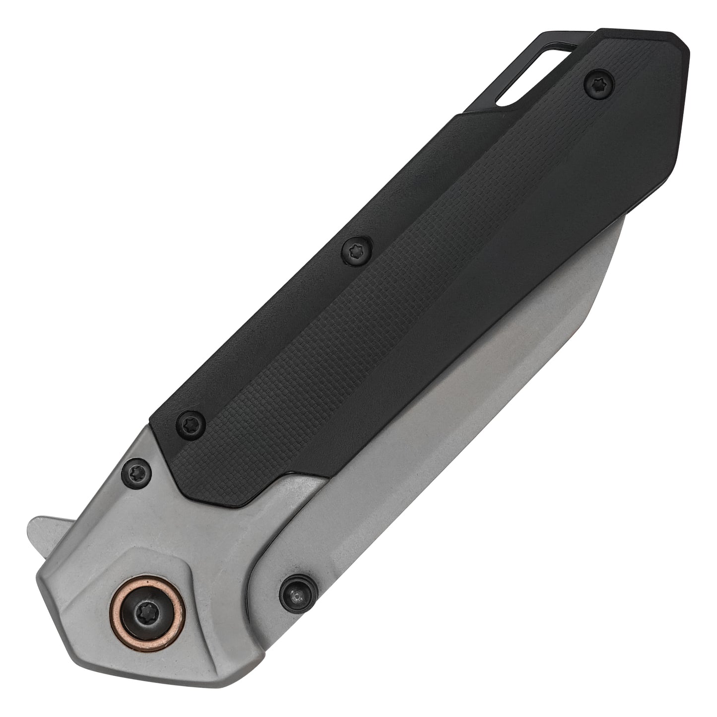 Wartech – 7.75" 2-Tone Black Pocket Knife | Pocket Knife
