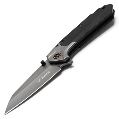 Wartech – 7.75" 2-Tone Black Pocket Knife | Pocket Knife