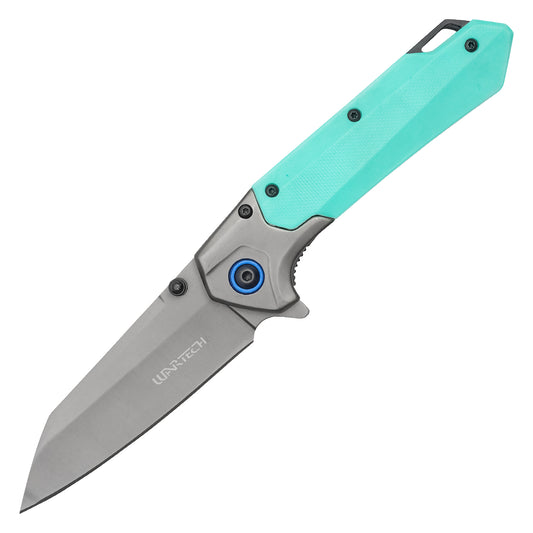 Wartech – 7.75" 2-Tone Blue Pocket Knife | Pocket Knife