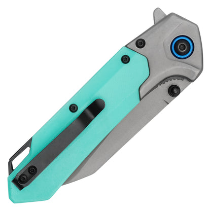 Wartech – 7.75" 2-Tone Blue Pocket Knife | Pocket Knife
