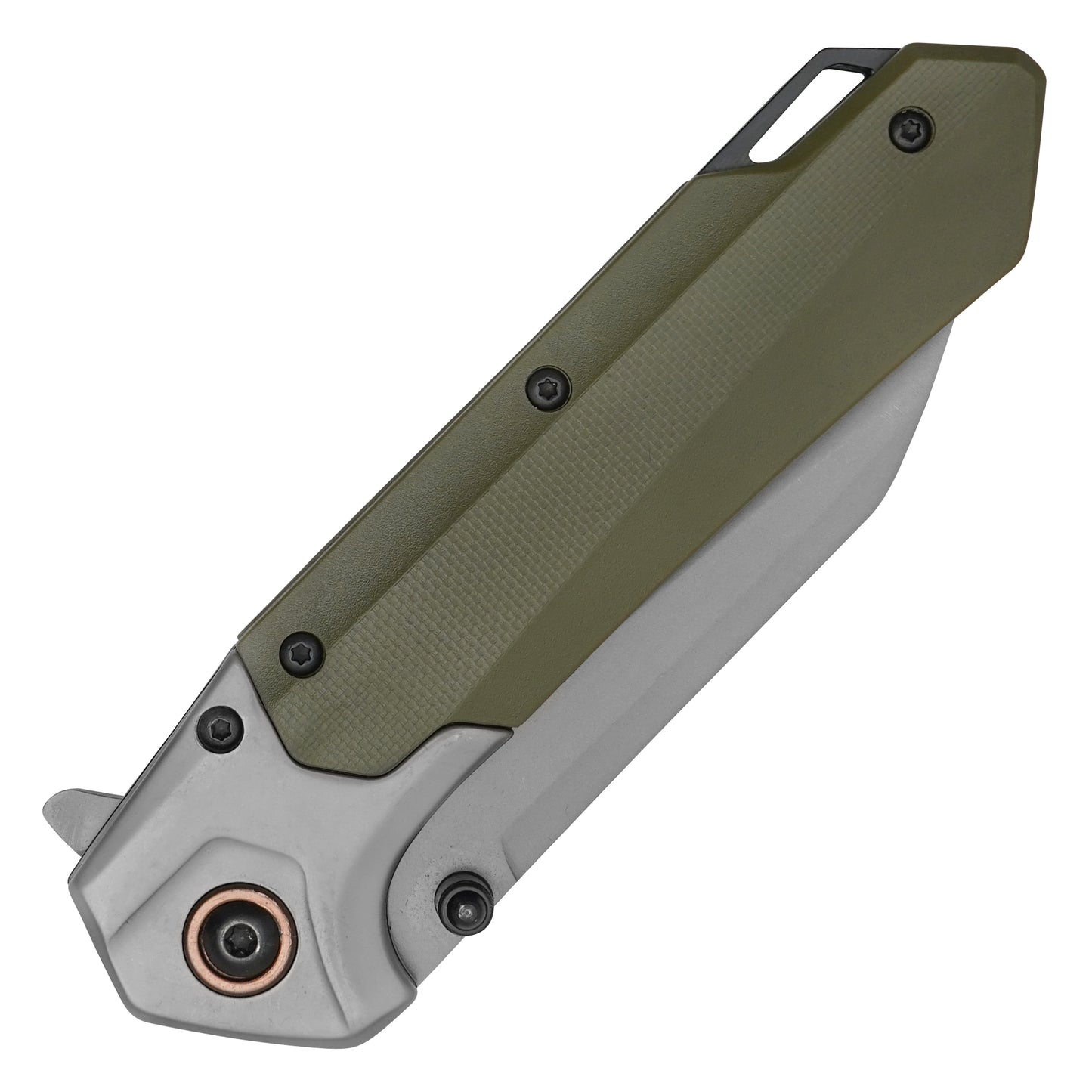 Wartech – 7.75" 2-Tone Green Pocket Knife | Pocket Knife