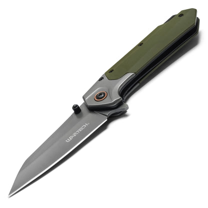Wartech – 7.75" 2-Tone Green Pocket Knife | Pocket Knife