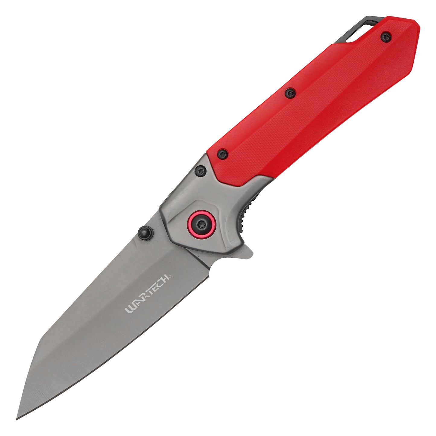 Wartech – 7.75" 2-Tone Red Pocket Knife | Pocket Knife